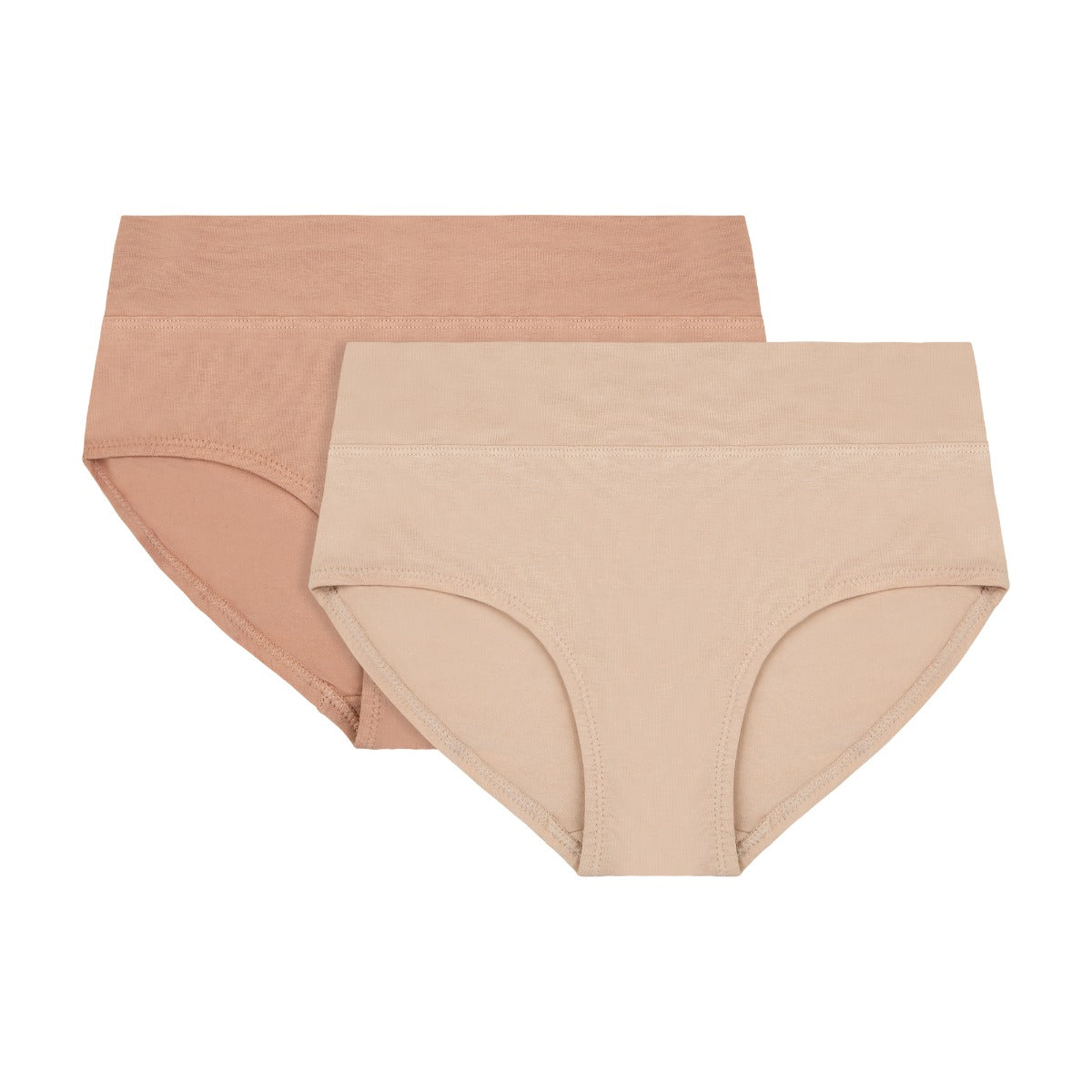 Womens Smoothlines Midi Briefs 2 Pack
