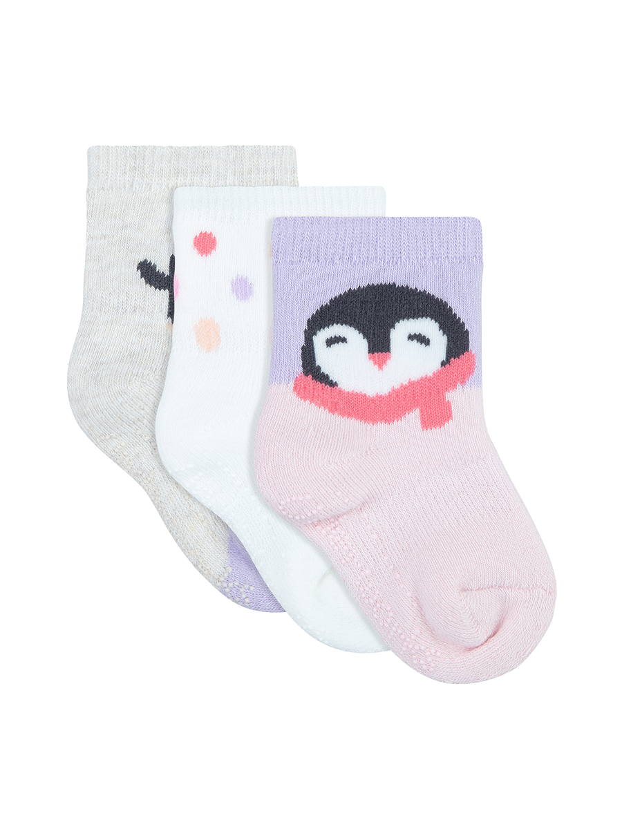 Baby Heat Bods Stay On Cushioned Crew 3 pack