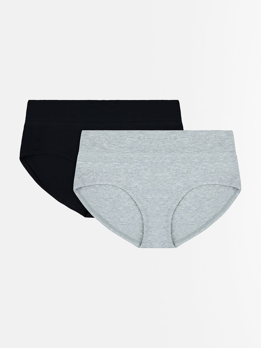 Womens Smoothlines Midi Briefs 2 Pack