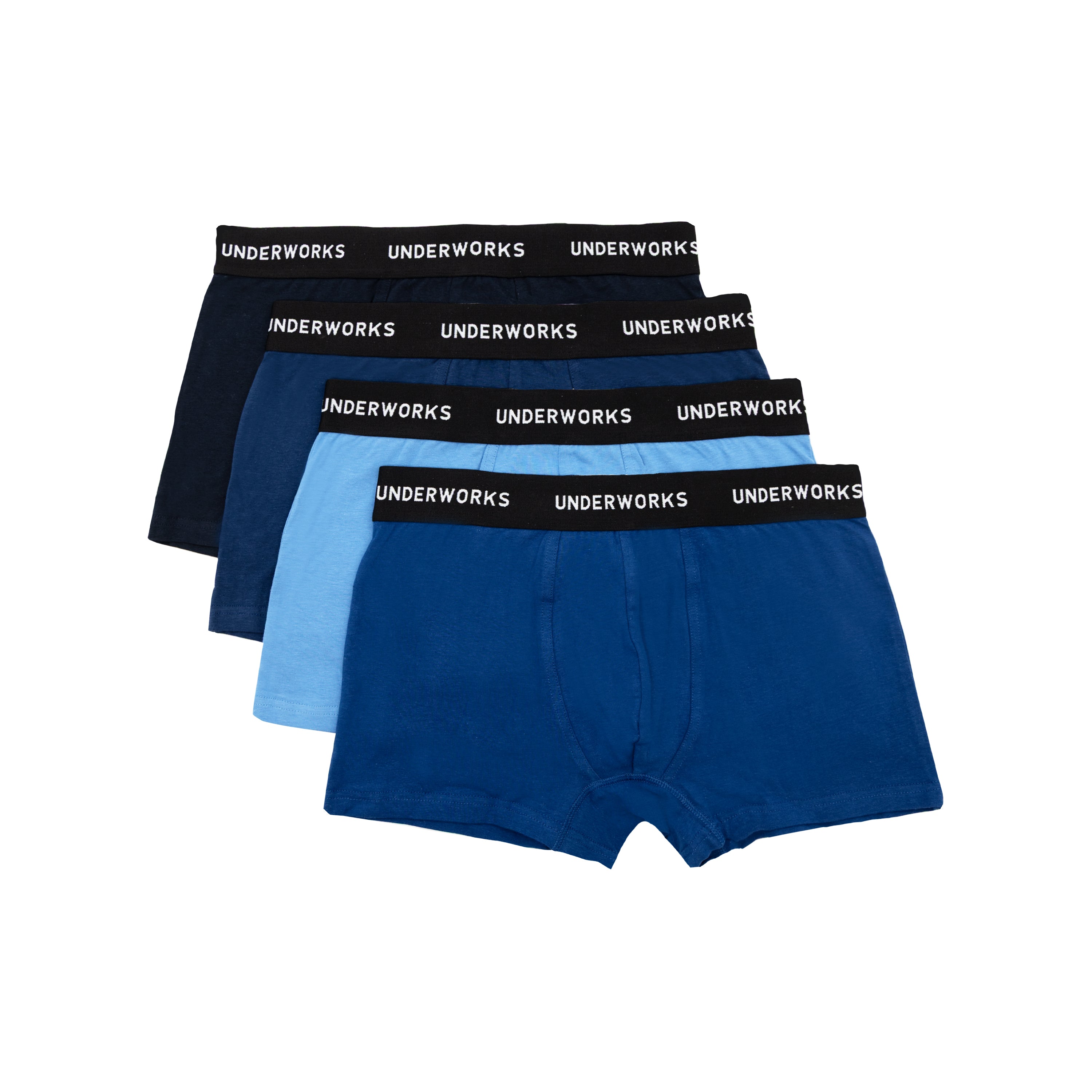 Men's Fitted Trunk 4 Pack