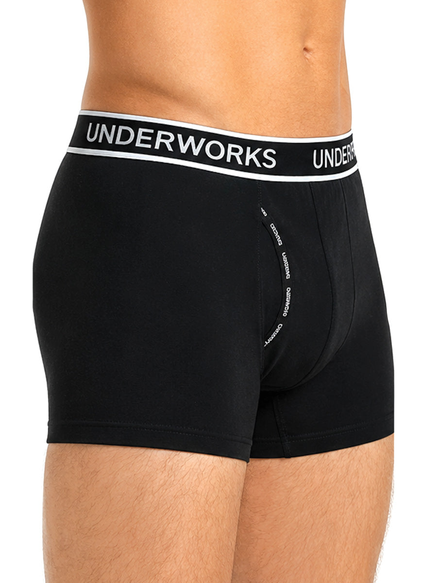 Men's Fly Front Trunk 3 Pack (Spaceman)