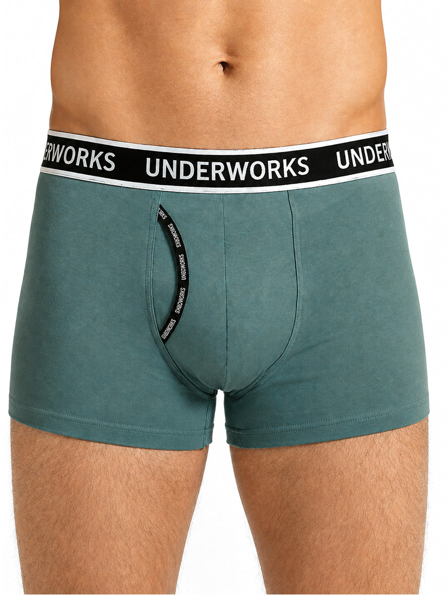 Men's Fly Front Trunk 3 Pack (Spaceman)