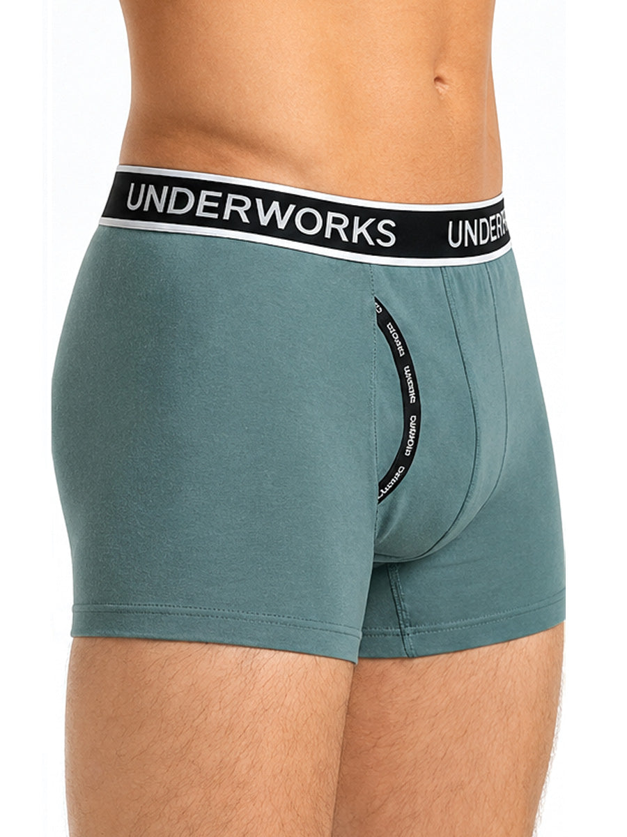 Men's Fly Front Trunk 3 Pack (Spaceman)