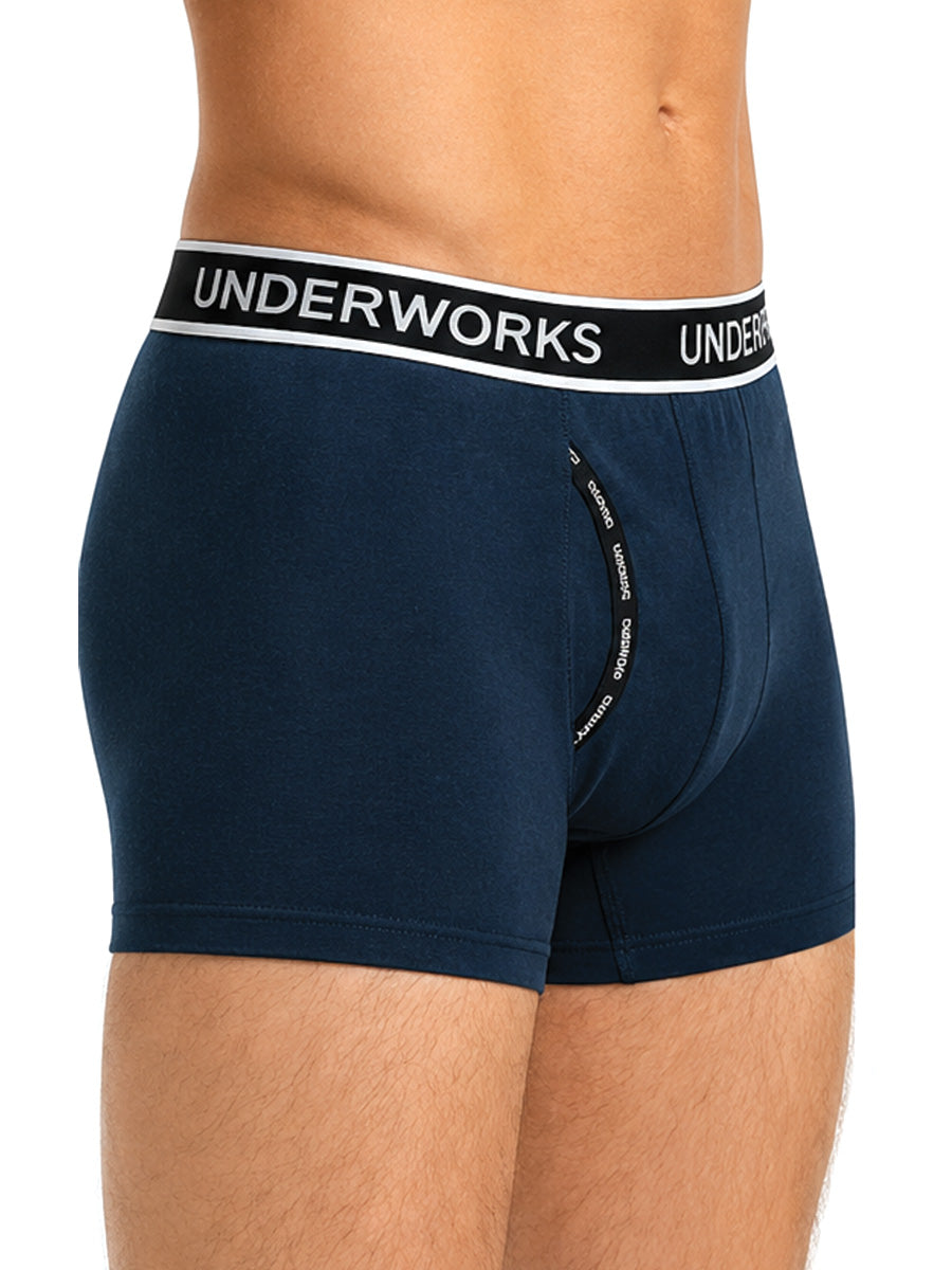 Men's Fly Front Trunk 3 Pack (Spaceman)