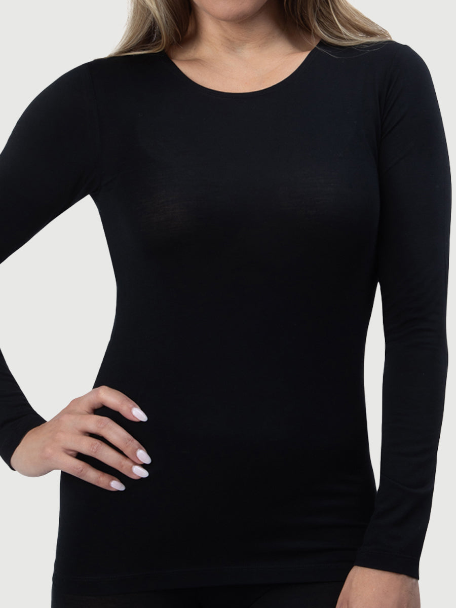 Women's Heat Bods™  Bamboo Long Sleeve Thermal 1 Pack