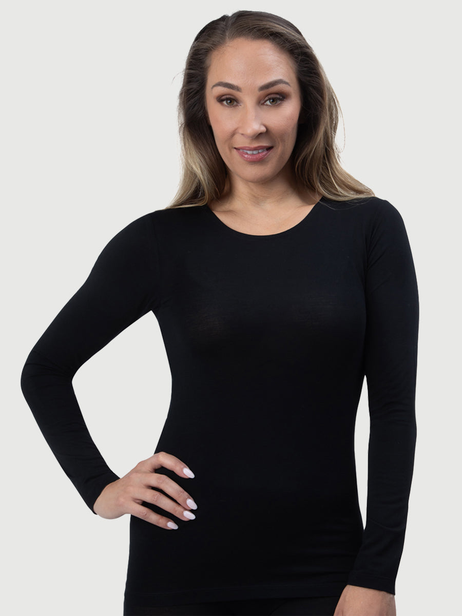 Women's Heat Bods™  Bamboo Long Sleeve Thermal 1 Pack