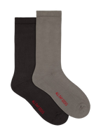 Men's All Day Socks Cotton Rich Cushion Crew 2 Pack