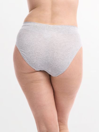 Womens Smoothlines Hi Cut Briefs 2 Pack