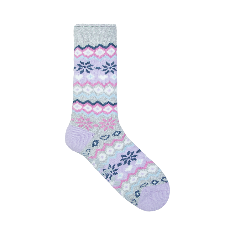 Women's Heat Bods Brushed Crew Socks 1 Pack