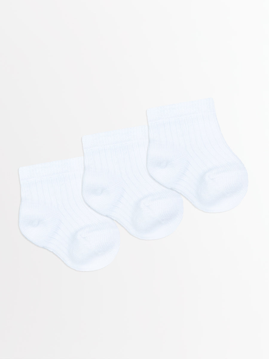 Baby My 1st Socks Bamboo Mid Crew 3 Pack