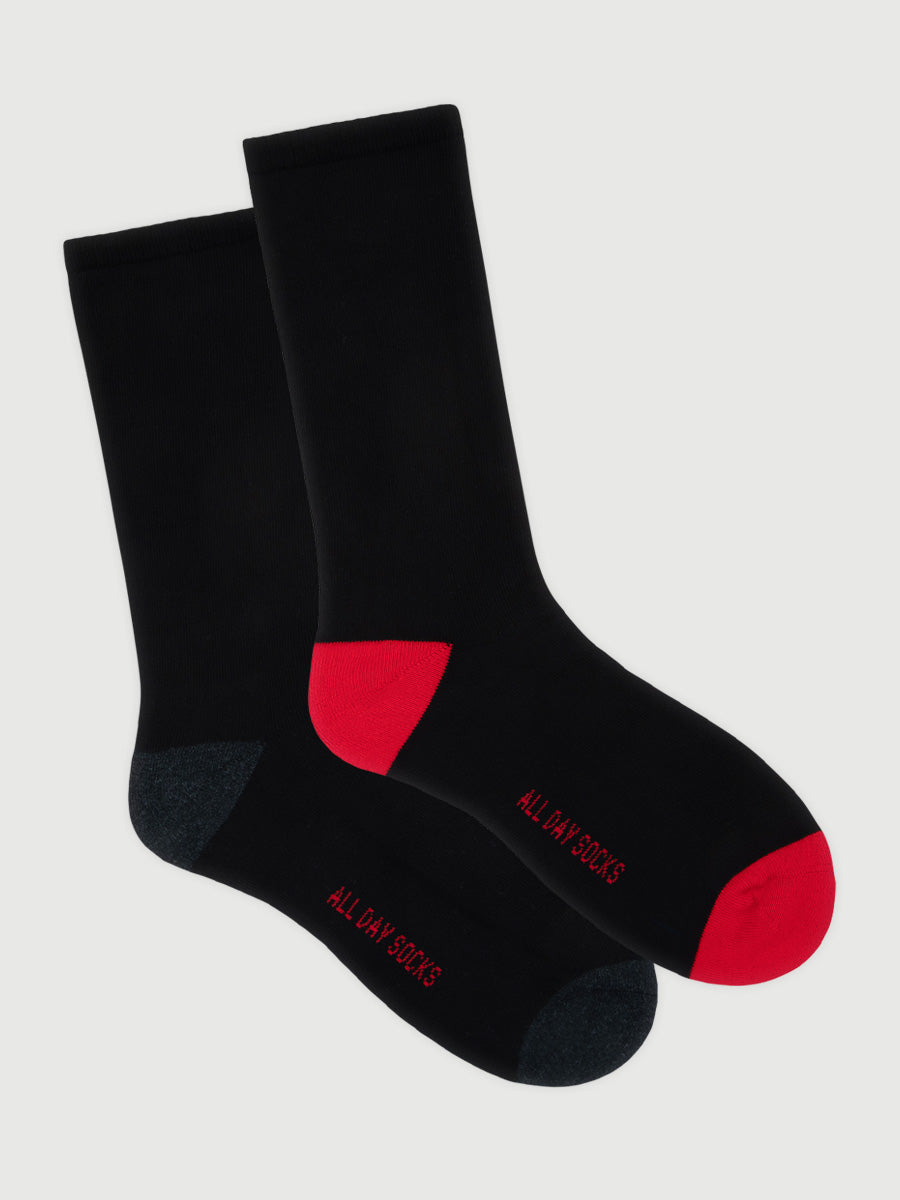 Men's All Day Cotton Rich Cushioned Crew 2 Pack