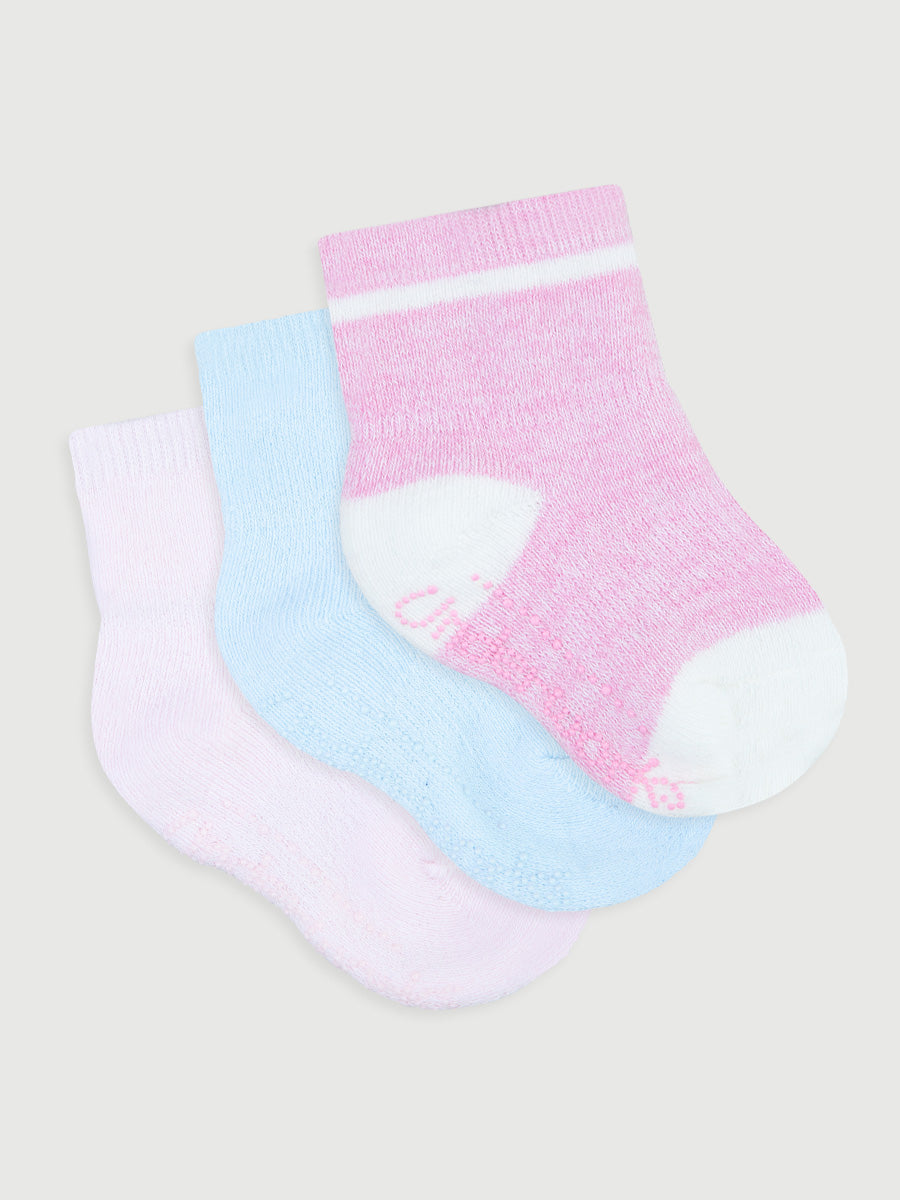 Baby Heat Bods Stay On Cushioned Crew 3 pack