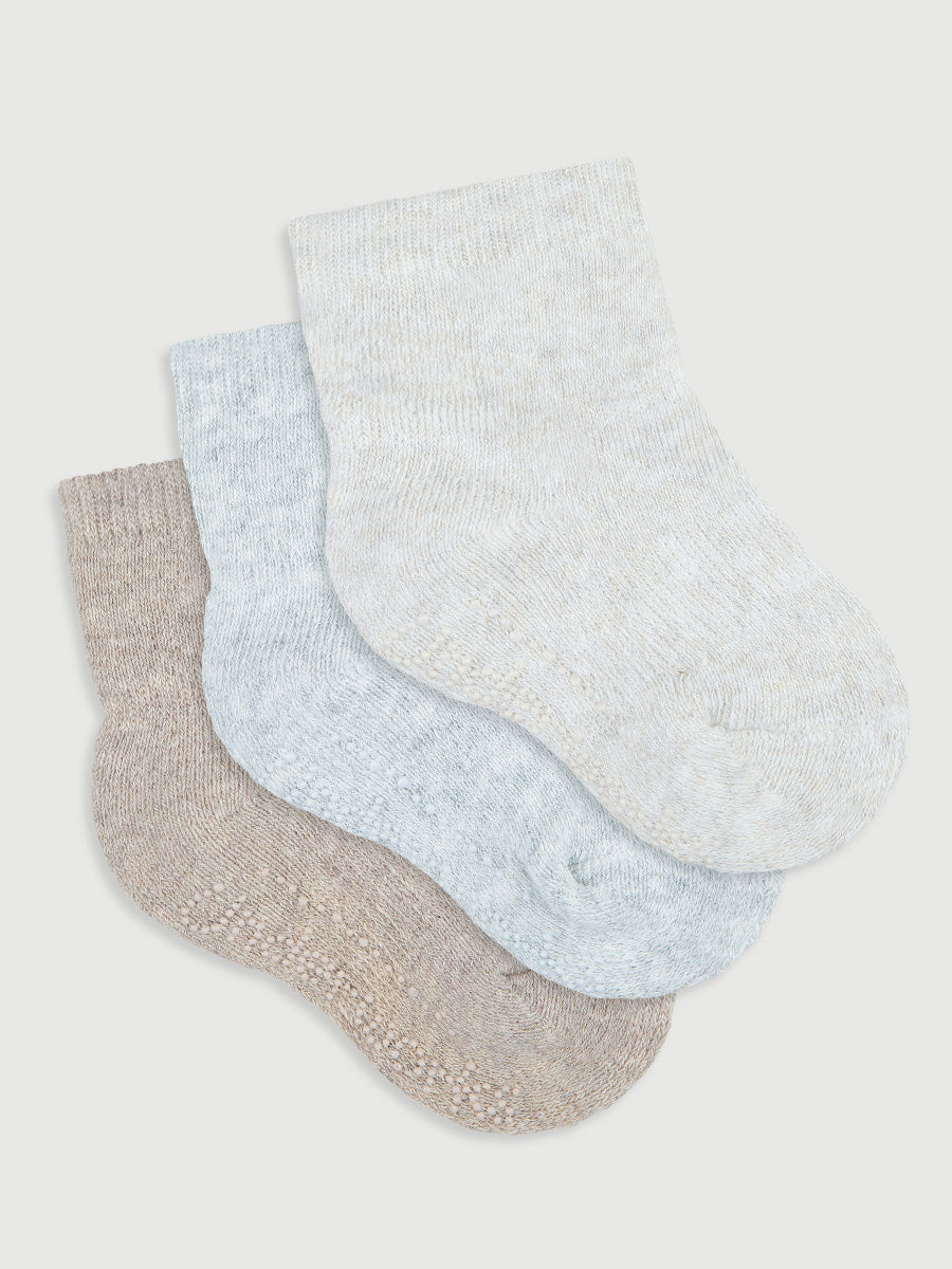 Baby Heat Bods Stay On Cushioned Crew 3 pack