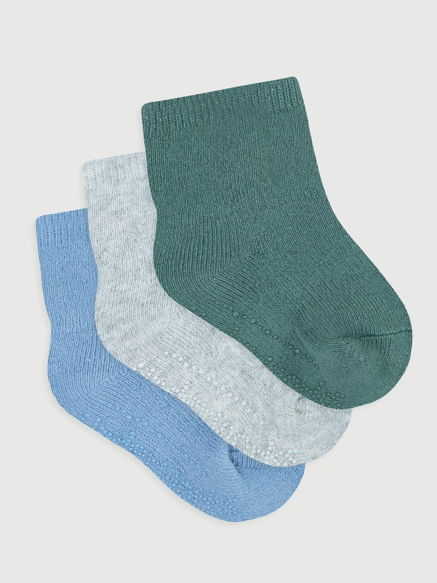 Baby Heat Bods Stay On Cushioned Crew 3 pack