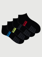 Men's Sport Cushioned low Cut Socks 4 Pack