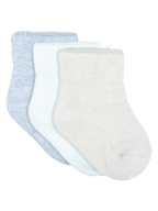 Baby Fully Cushioned Stay On Crew 3 Pack