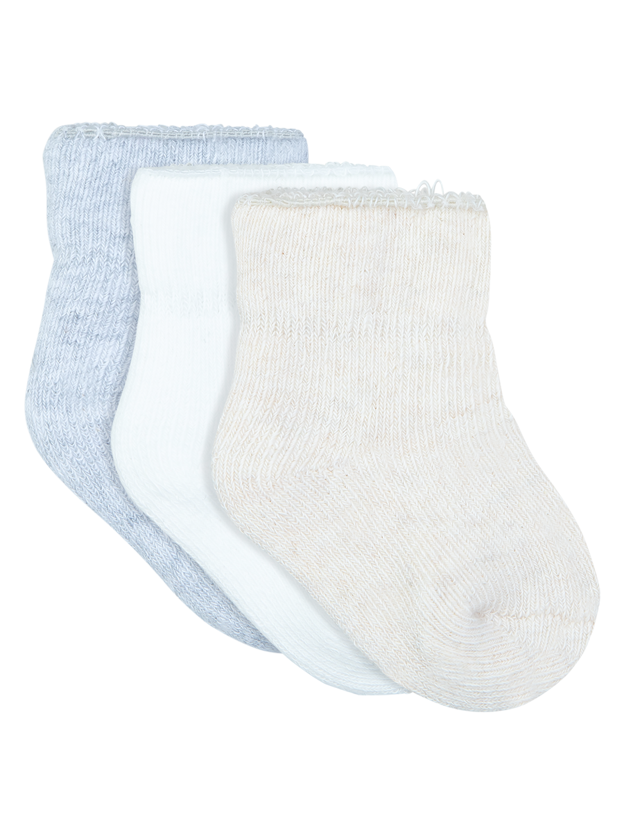 Baby Fully Cushioned Stay On Crew 3 Pack