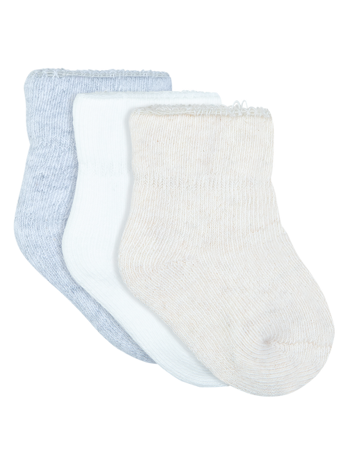 Baby Fully Cushioned Stay On Crew 3 Pack