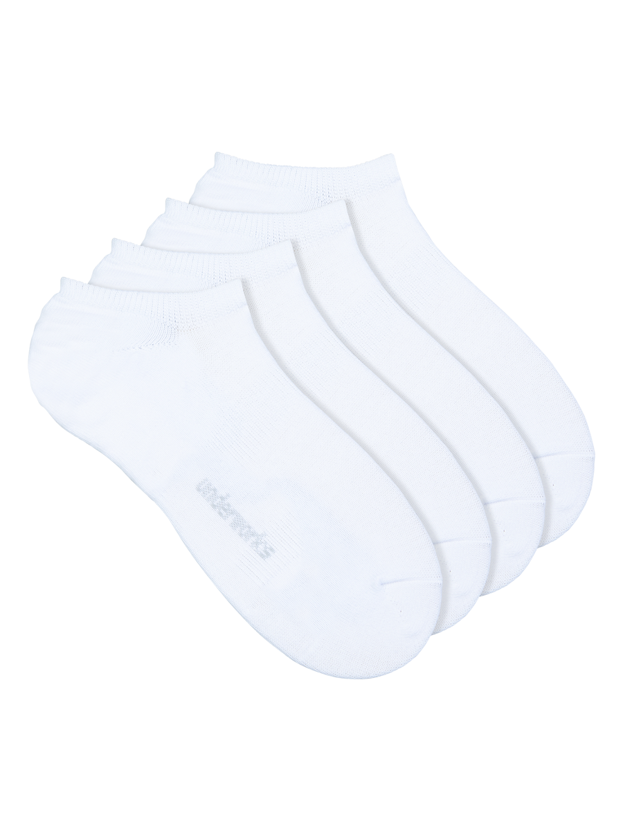 Men's Lightweight No Show Sneaker Sock 4 Pack
