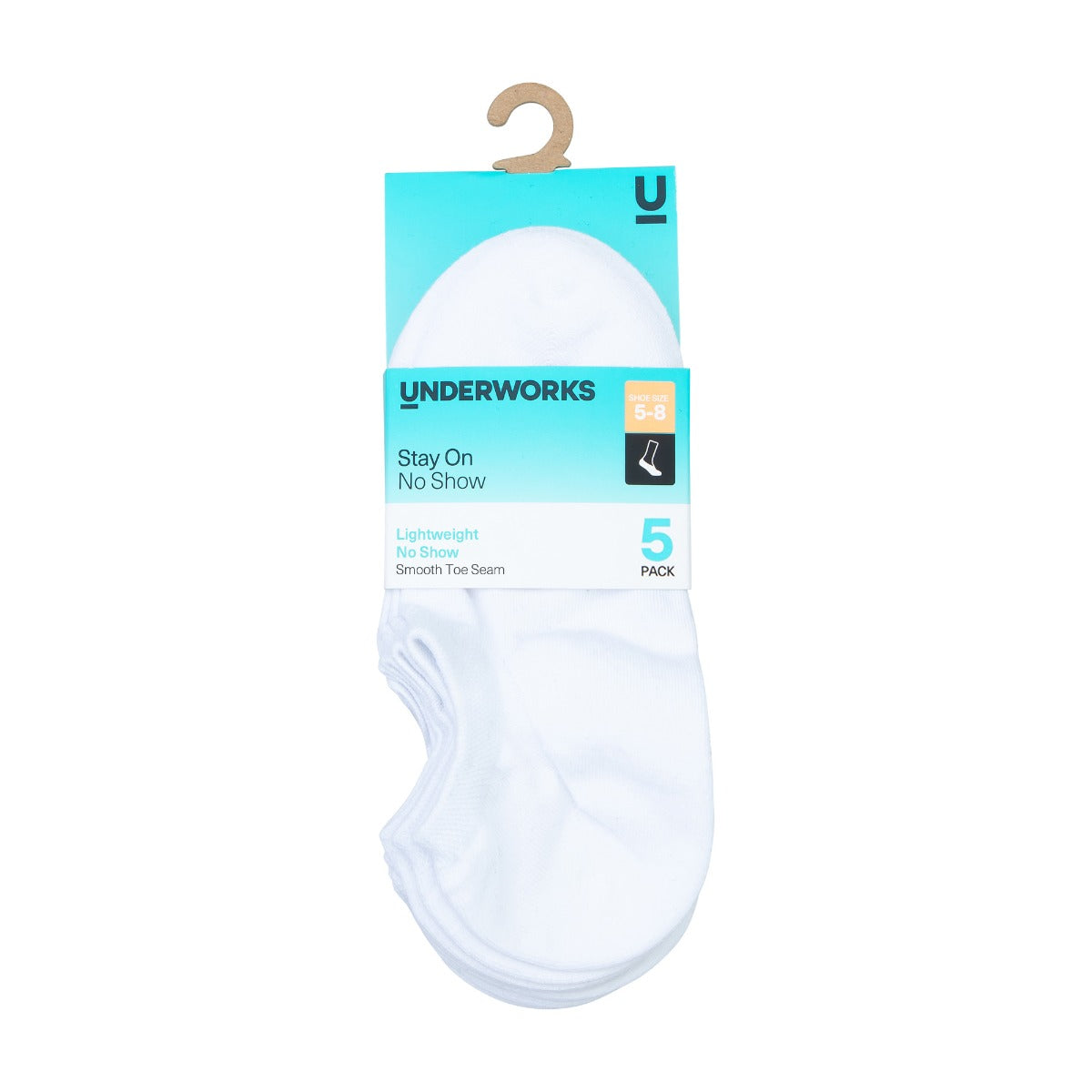 Women's Lightweight No Show Sneaker Socks 5 Pack