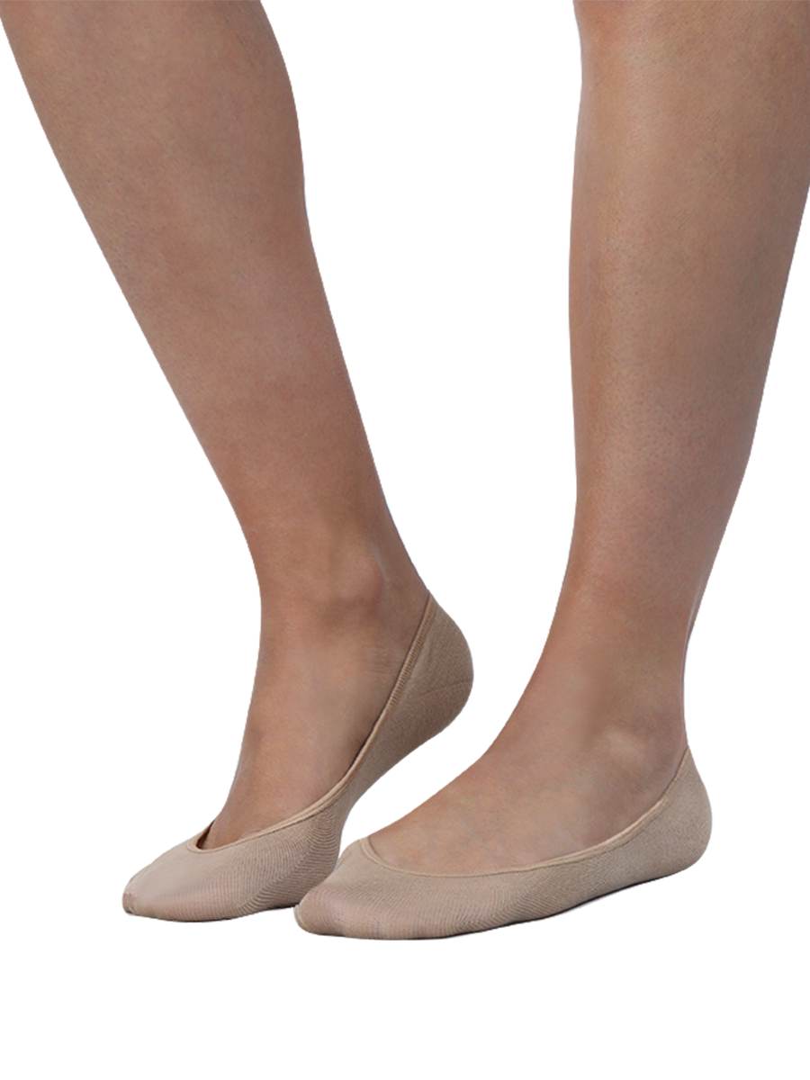 womens all day socks invisible footlets 3 pack - underworks