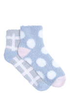 Women's Marshmallow Ankle Bed Socks 2 Pack