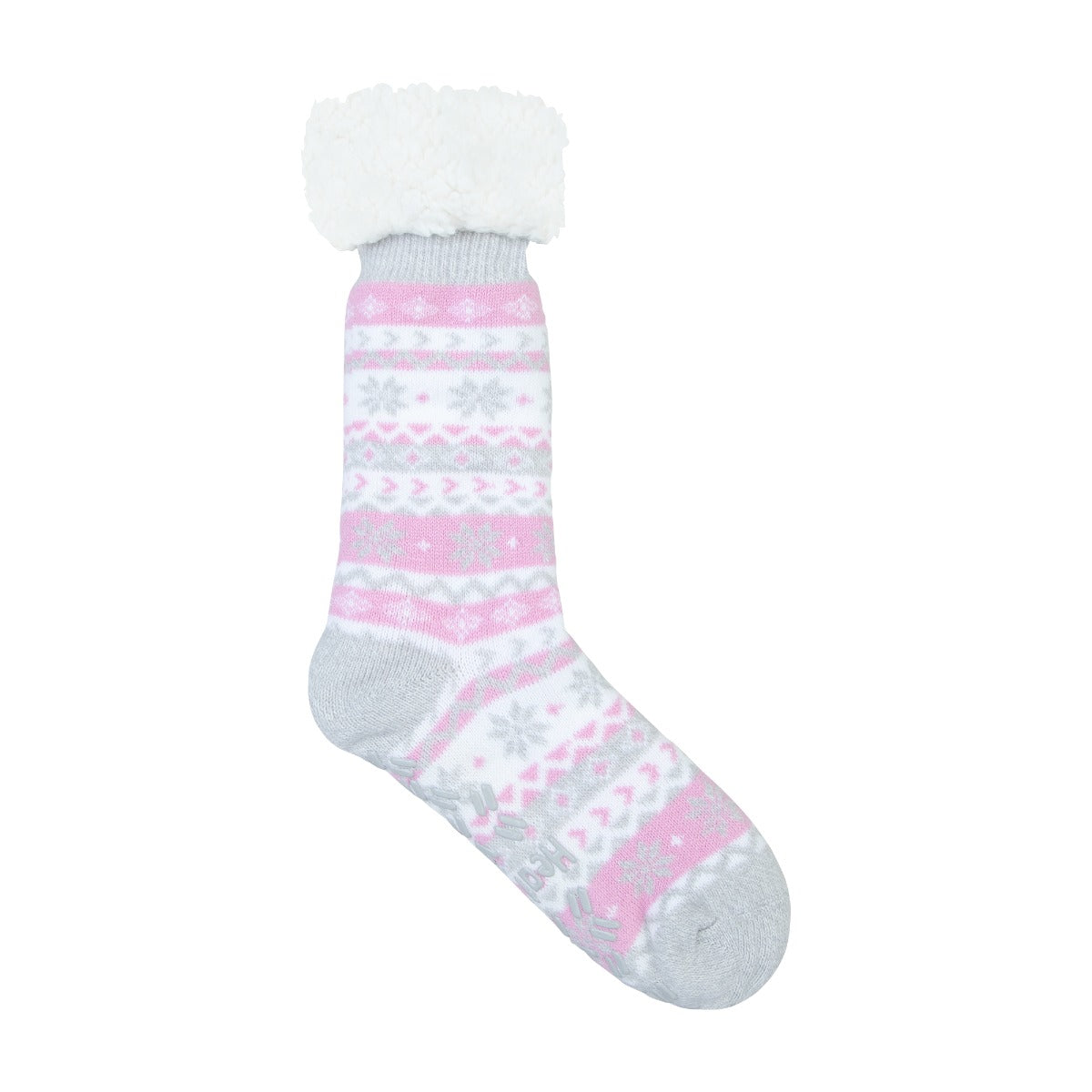 Women's Heat Bods Sherpa Lined Crew