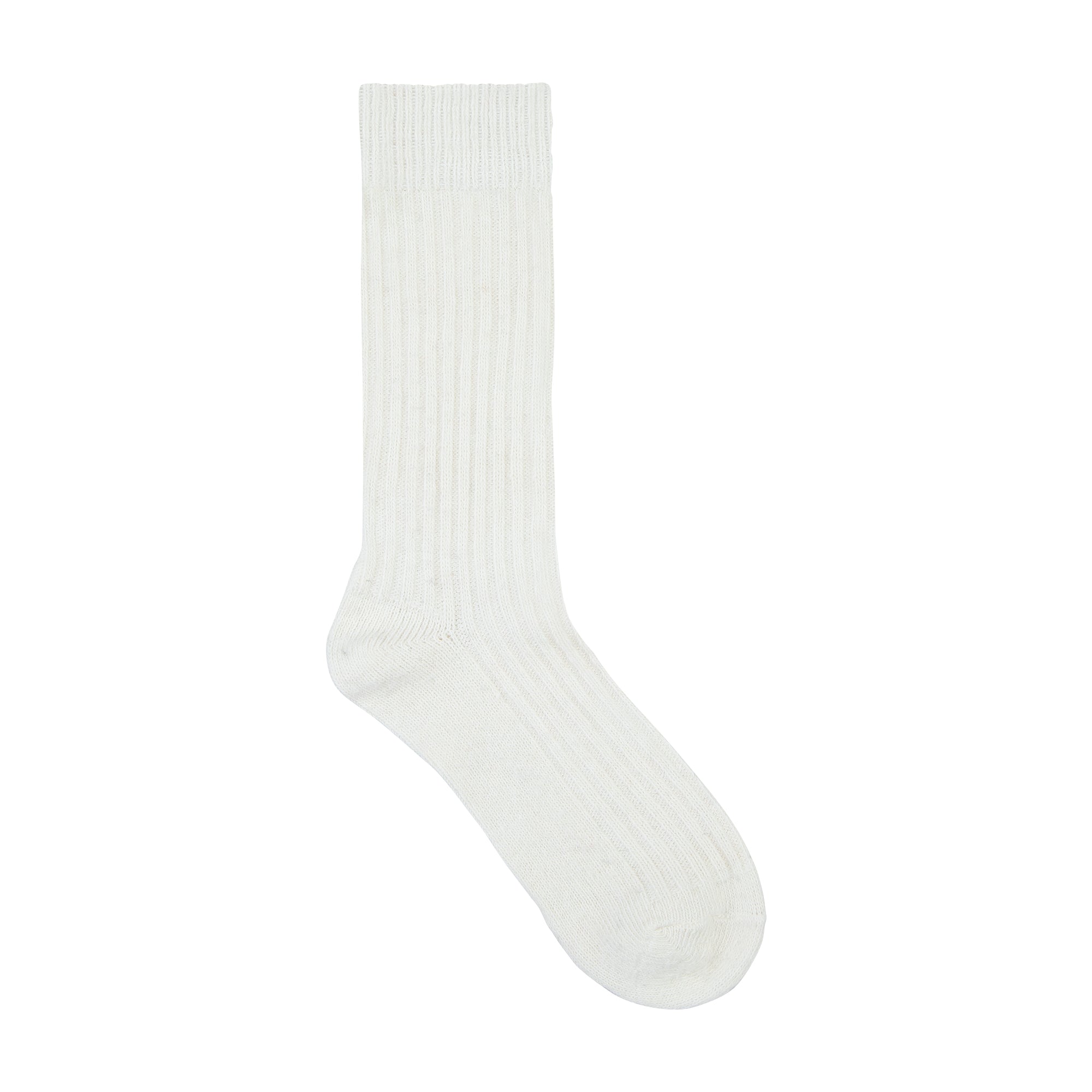 Womens Heat Bods Wool Ribbed Crew 3 Pack