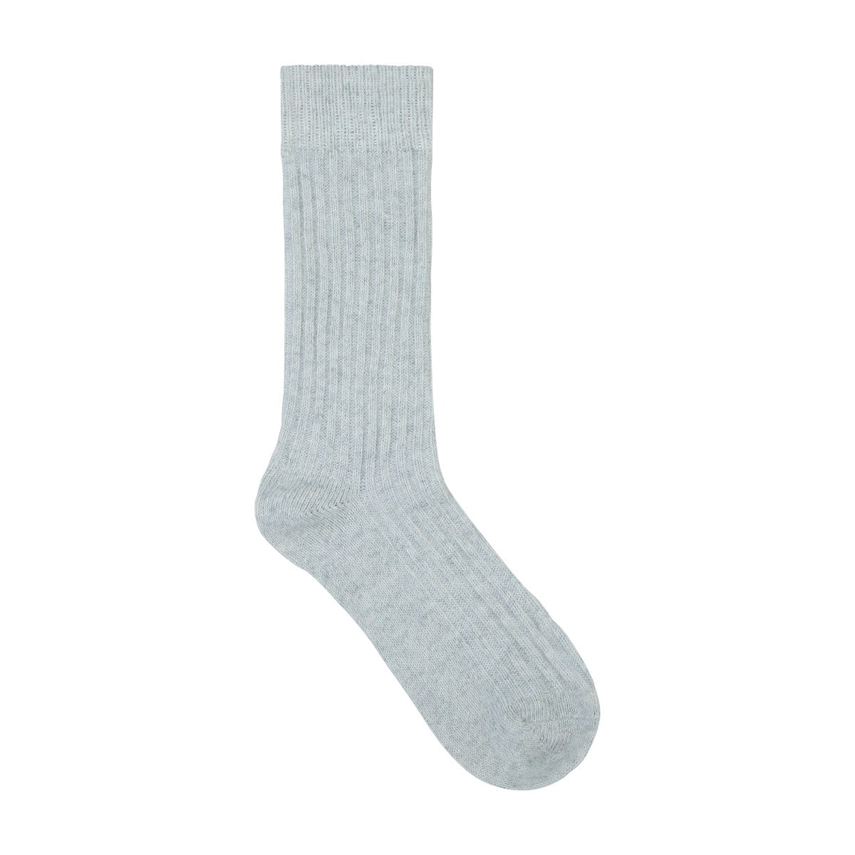 Womens Heat Bods Wool Ribbed Crew 3 Pack
