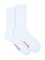 mens white all day socks cotton rich cushion crew 2 pack - underworks