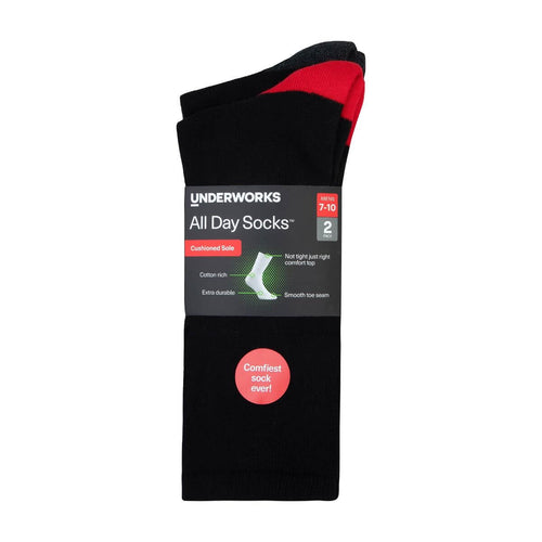 All Day Cushioned Crew Socks