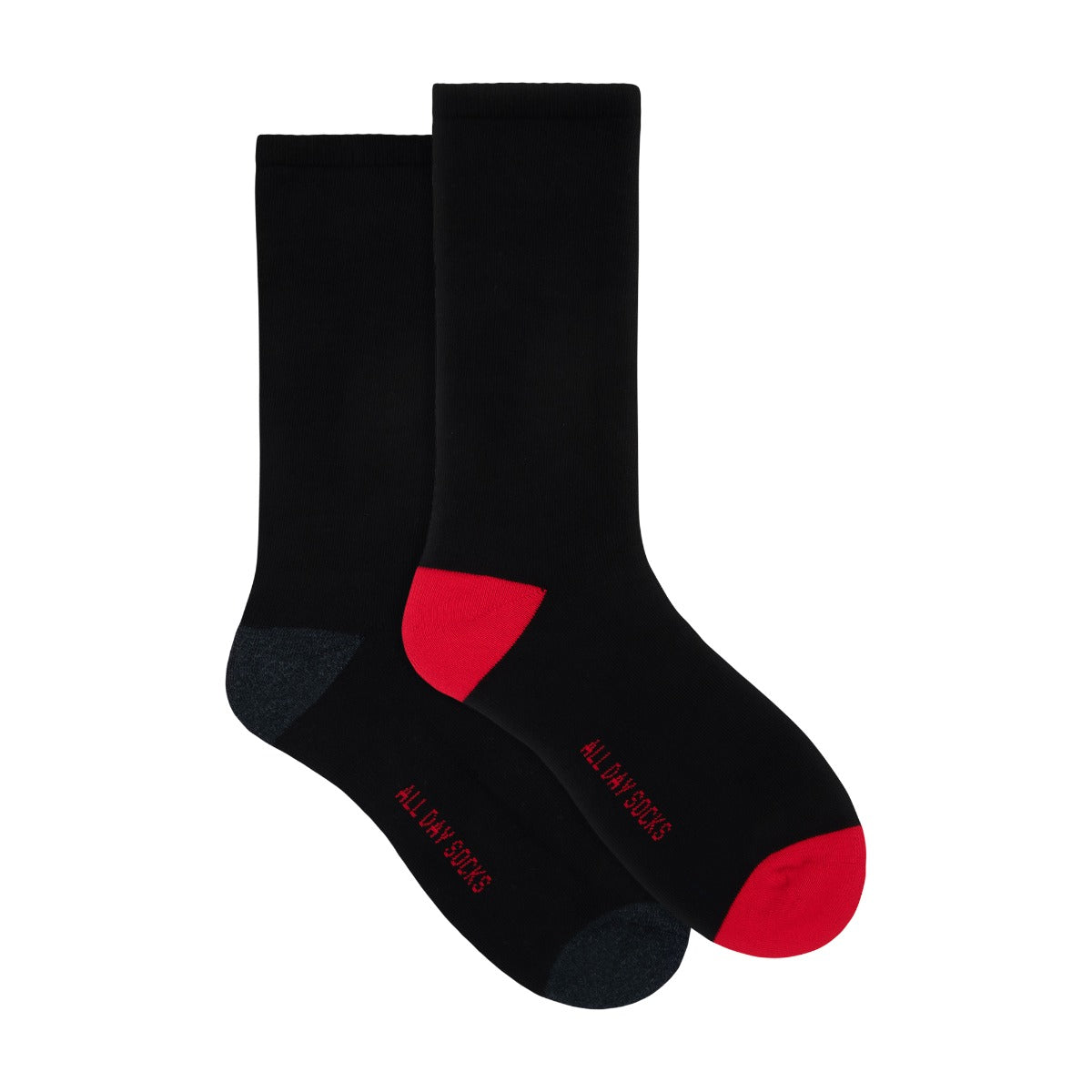 Men's All Day Socks Cotton Rich Cushion Crew 2 Pack