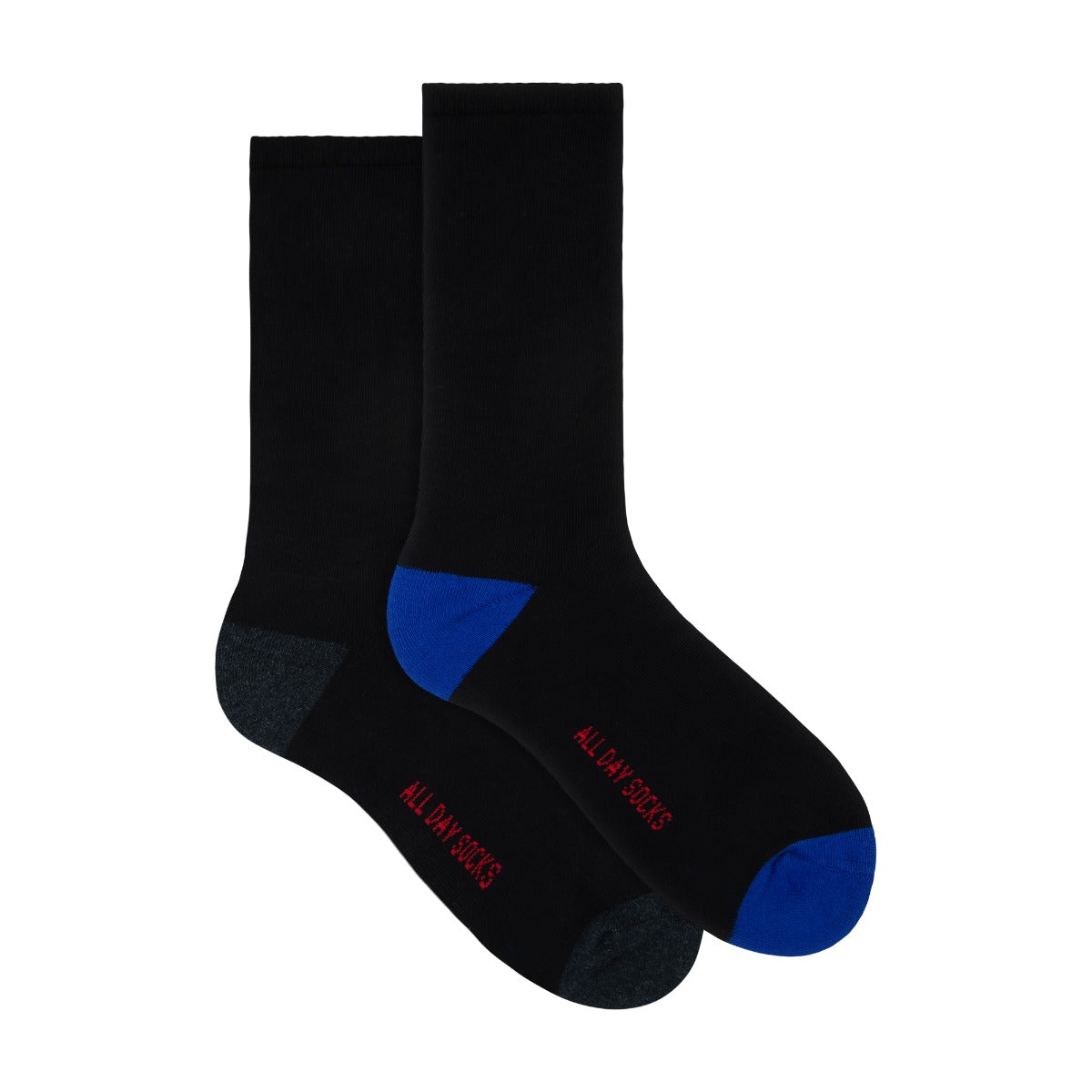 Men's All Day Socks Cotton Rich Cushion Crew 2 Pack