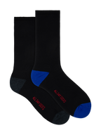 Black Blue & Grey All Day Mens Socks 2 Pack