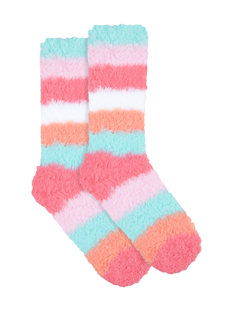 Women's Heat Bods Teddy Crew Socks 1 Pack