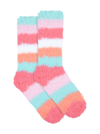 Women's Heat Bods Teddy Crew Socks 1 Pack