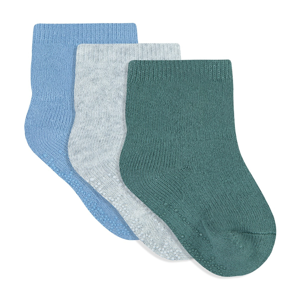 Baby Heat Bods Cushioned Stay On Crew Socks 3 Pack