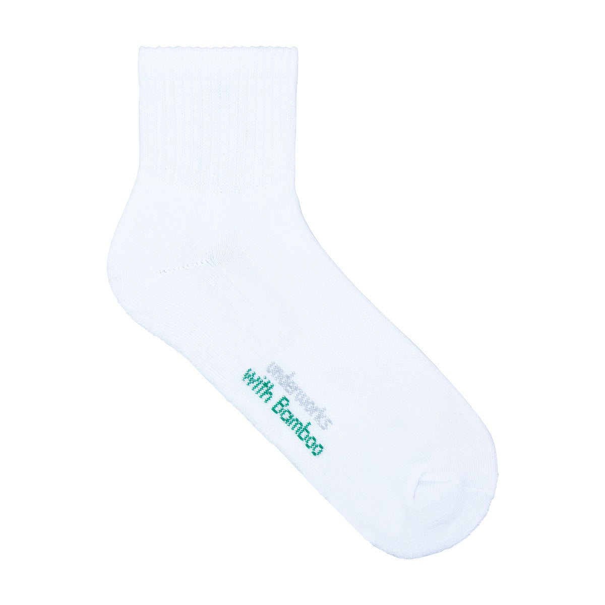 Men's Bamboo Sport Quarter Crew Socks 3 Pack
