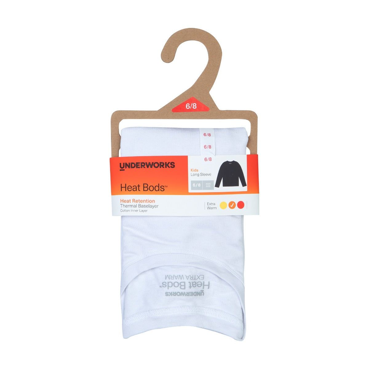Heat Bods Children's Heat Retention Thermal Long Sleeve
