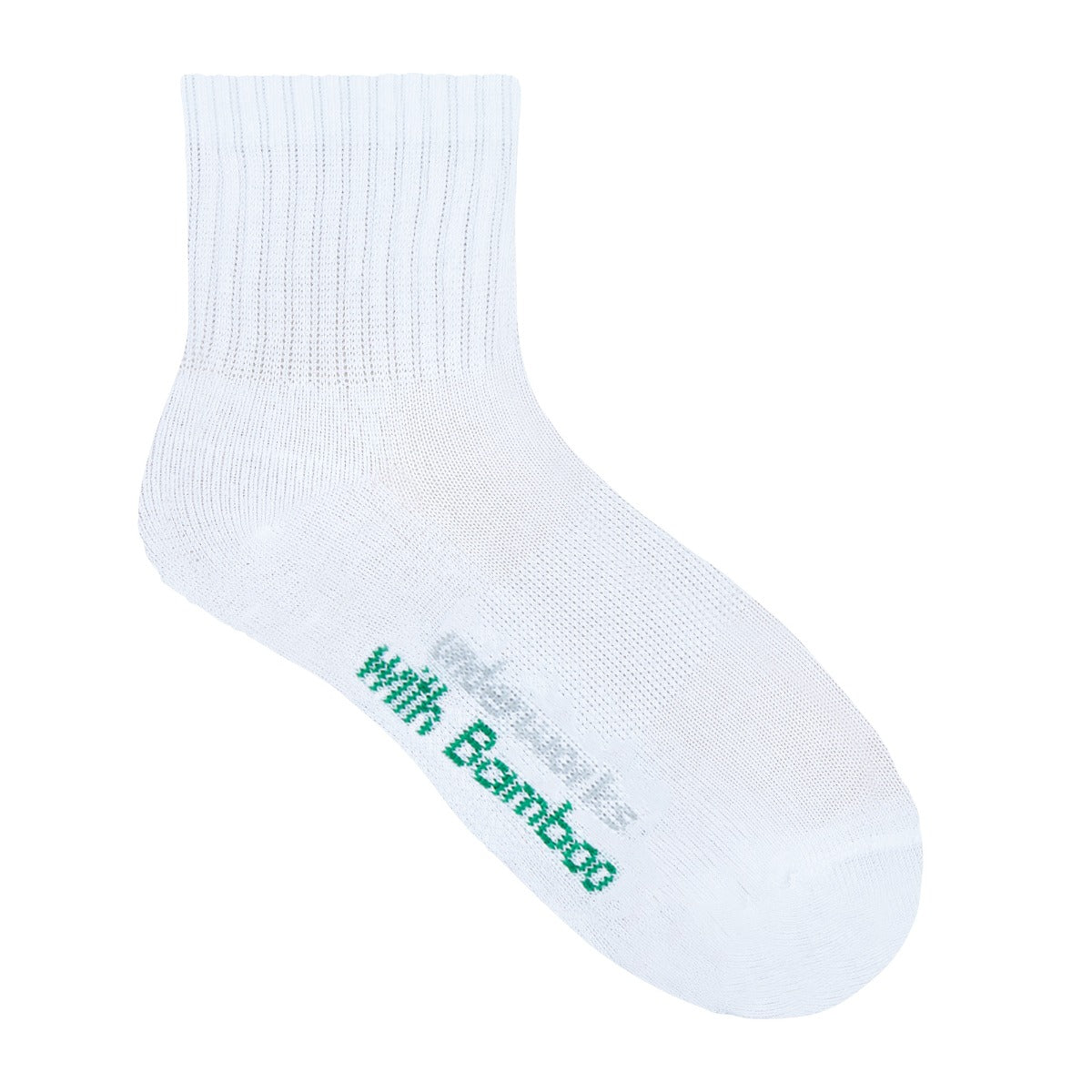 Kids Viscose derived from Bamboo Cushioned Sport Quarter Crew Socks 3 Pack