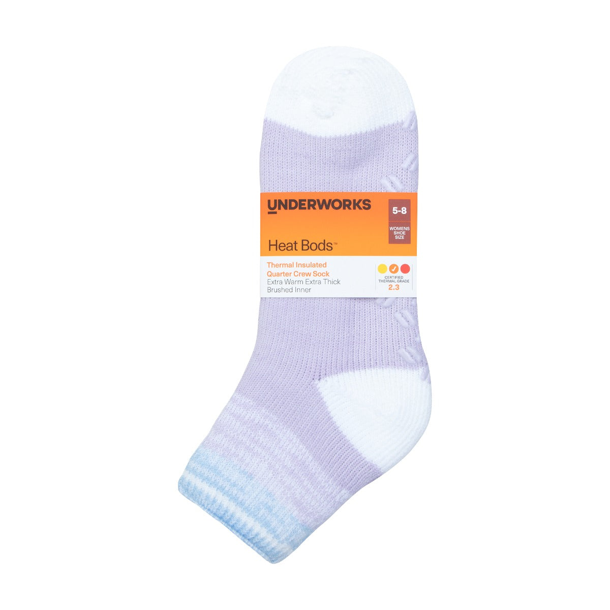 Women's Heat Bods Brushed Qtr Crew