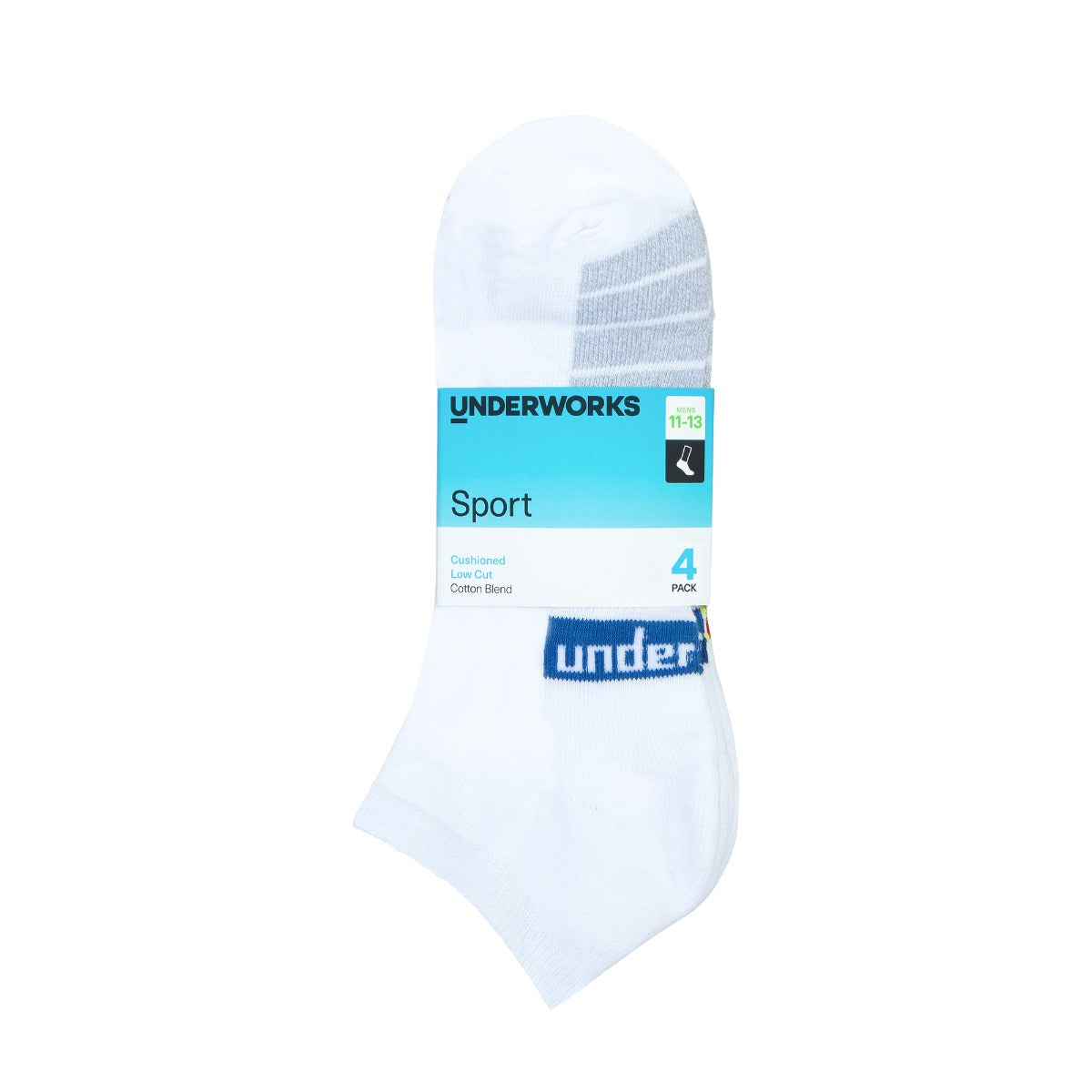 Men's Low Cut Sport Socks 4 Pack