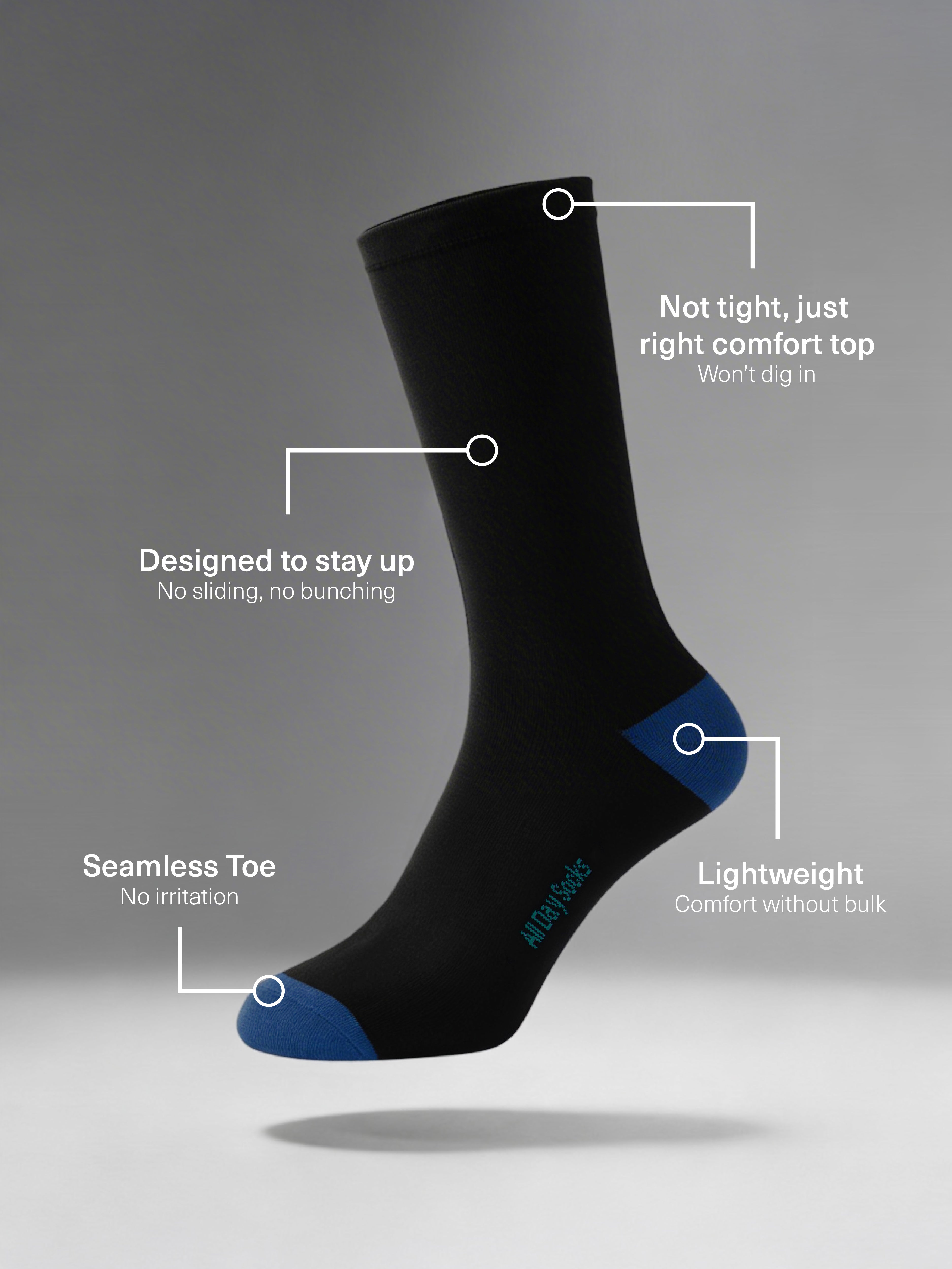 Men's All Day Lightweight Crew 2 Pack