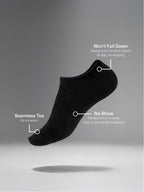 Men's Stay On Sneaker No Show 4 Pack