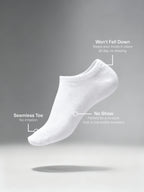 Men's Stay On Sneaker No Show 4 Pack