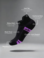 Women's Sport Cushioned Heel Tab 5 Pack