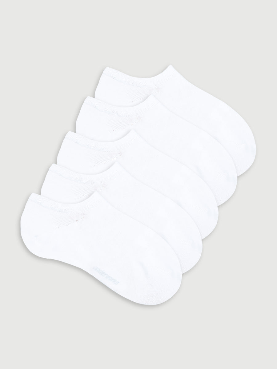 Women's Stay On Sneaker No Show Socks 5 Pack