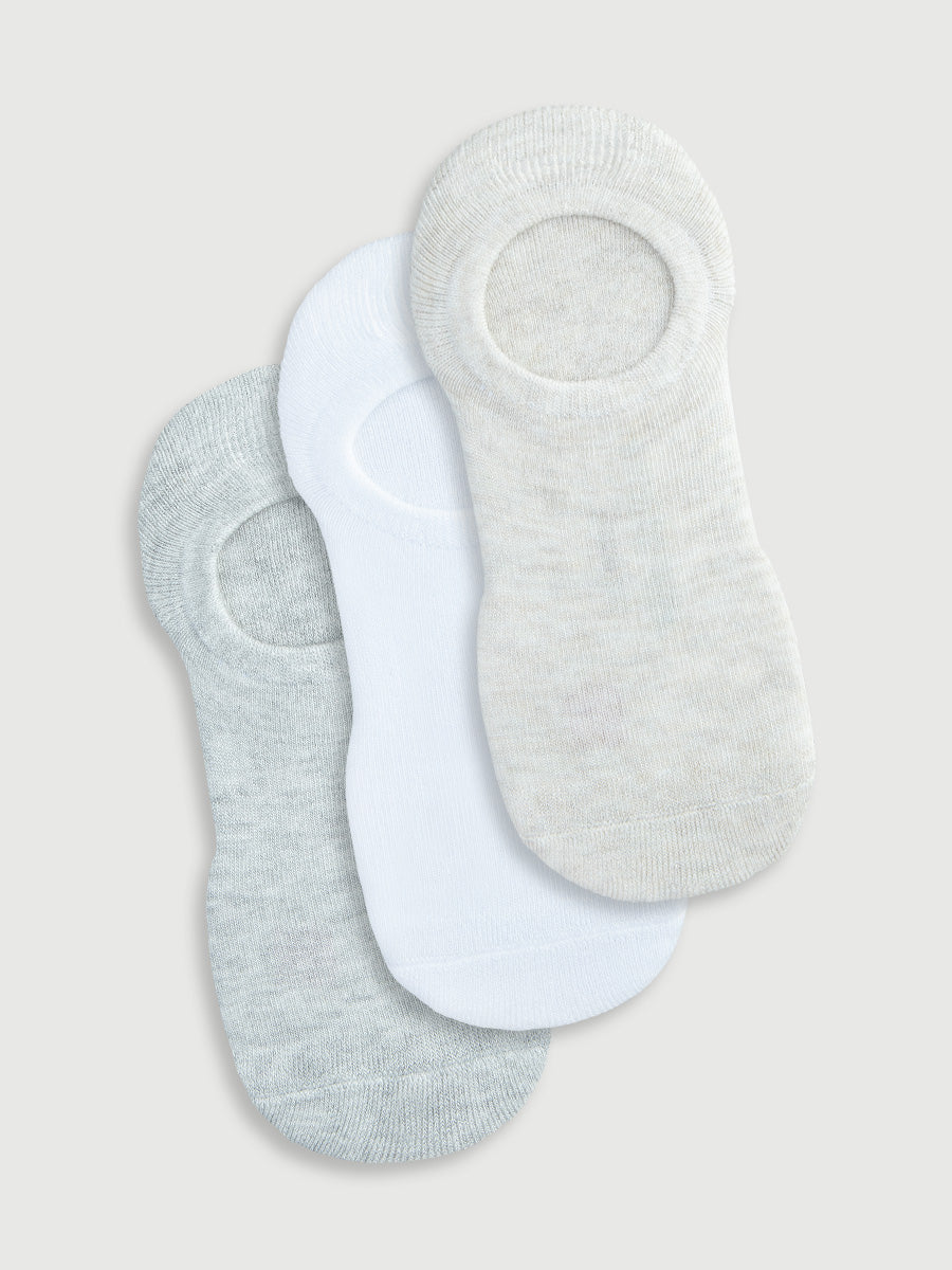 Women's Viscose Derived from Bamboo No Show Sneaker Sock 3 Pack
