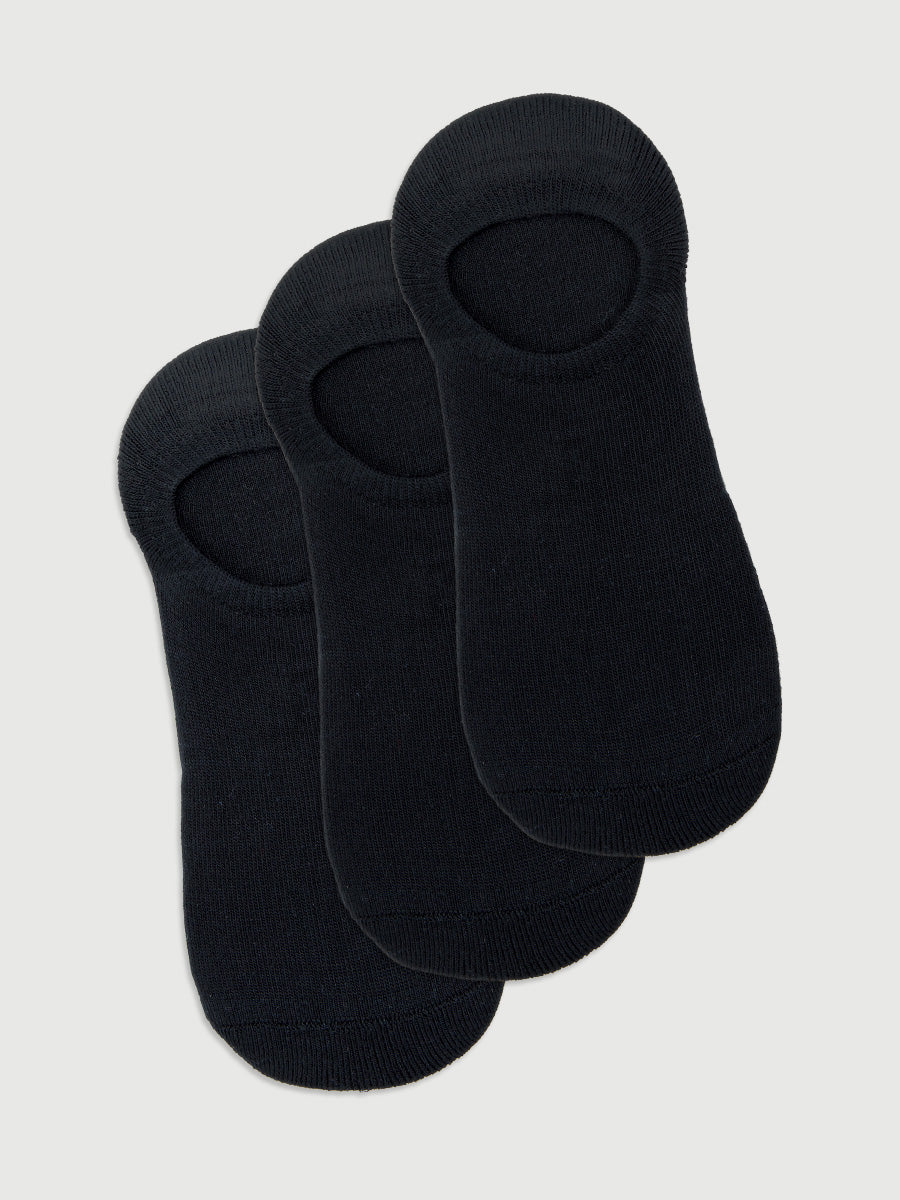 Women's Viscose Derived from Bamboo No Show Sneaker Sock 3 Pack