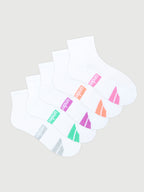 Women's Sport Cushioned Quarter Crew 5 Pack